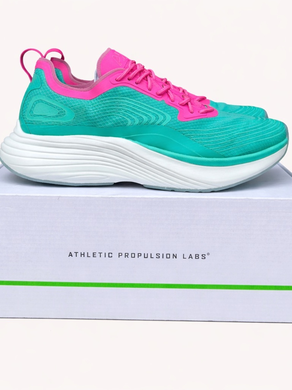 APL Streamline Sneakers Men 10 Mint Pink Running Athletic Shoes NWT